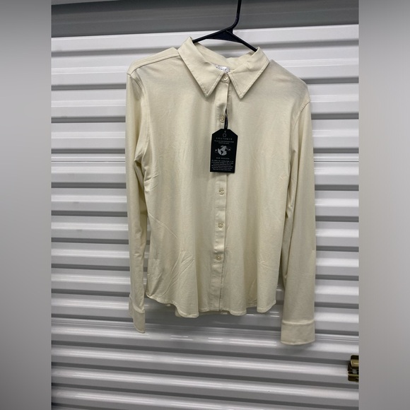 Anatomie Made in Italy Button Down Blouse Women - Picture 1 of 6